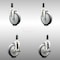 Service Caster 5 Inch 316SS Thermoplastic Rubber Swivel 3/4 Inch Stem Caster Brake SCC, 2PK SCC-SS316EX20S514-TPRB-2-TLB-2-34 - alternate 1